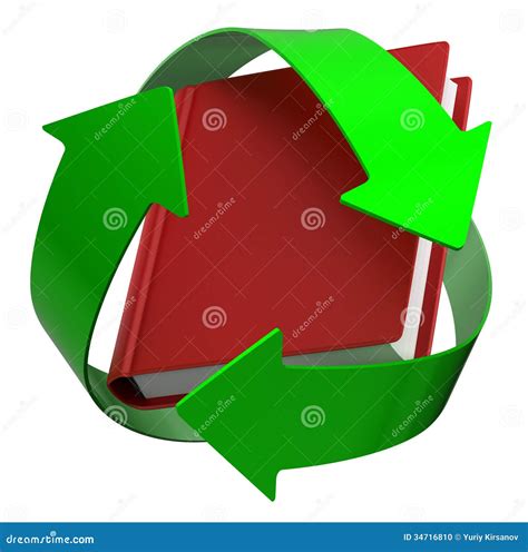 Recycle Book Stock Illustration Illustration Of Conservation 34716810