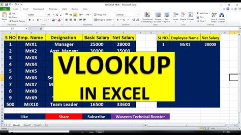 Vlookup In Excel Vlookup Formula Excel Me Vlookup Kaise Lagaye To