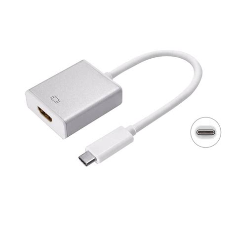 Ripley Adaptador Usb Tipo C A Hdmi 4k Pc Mac Gris Tecnolab