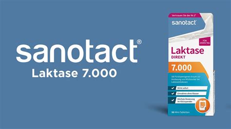 Sanotact Laktase 7000 Direkt Youtube