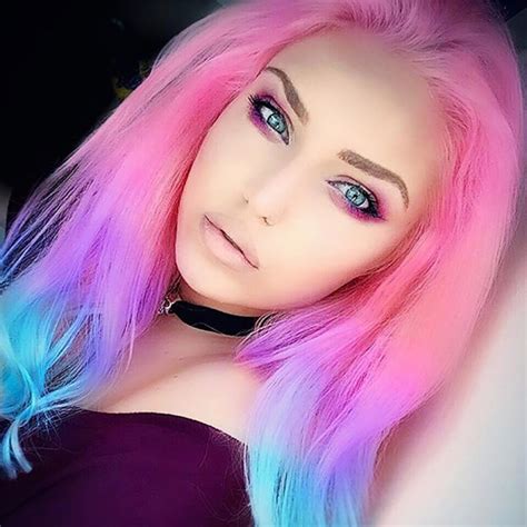 Pastel hair: Hair color 2017