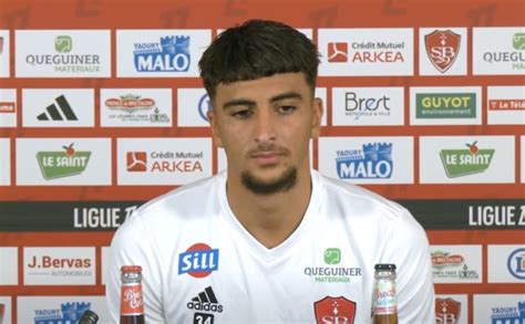 Stade Brestois Le Grand Soulagement Dibrahim Salah Après La Victoire