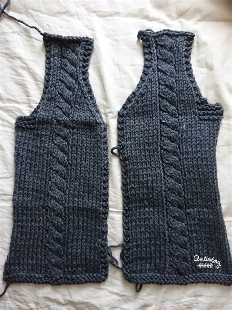 Tricot Collection Le Gilet Sans Manches Odette Grey Tuto