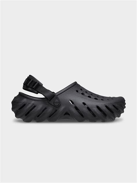 Crocs Echo Clogs Black | Glue Store