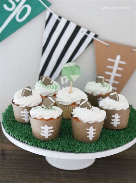 easy DIY football game day decorations