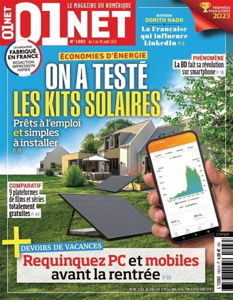 Abonnement Magazine 01net Pas Cher Prismashop