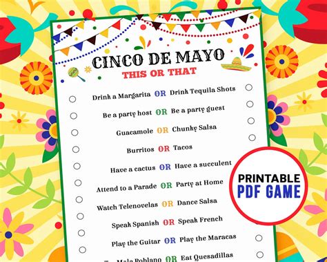 Cinco De Mayo Game Ideas For Adults