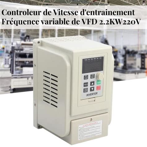 Lia Variateur De Fréquence Vfd Pour Le Moteur Triphasé De 2 2kw 7