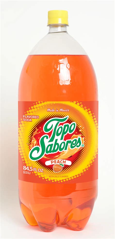 Topo Sabores Peach Flavored Soda Shop Soda At H E B