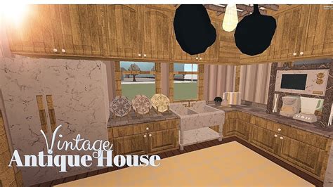 Bloxburg Vintage Antique House House Build Youtube