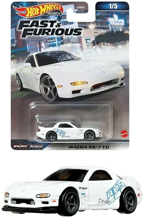 Mattel Hot Wheels Premium Rychle A Zb Sile Mazda Rx Fd Legenio Specialista Na Stavebnice