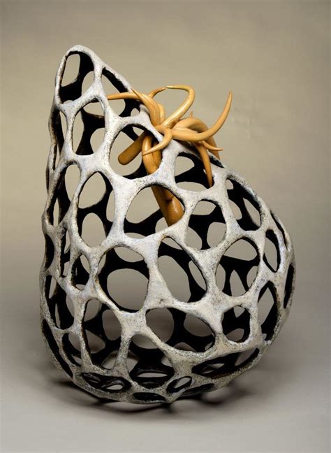 Jenni Ward Ceramic Sculpture Nest Series Sculpture Clay Pottery