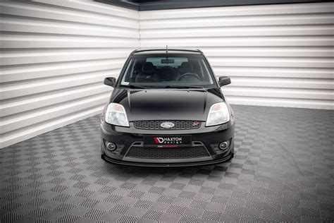 Street Pro Front Splitter V 1 Flaps Ford Fiesta ST Mk6 Our Offer