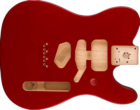 Fender Deluxe Series Telecaster Ssh Alder Body In Candy Apple Red Andertons Music Co