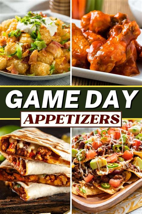 25 Easy Game Day Appetizers - Insanely Good