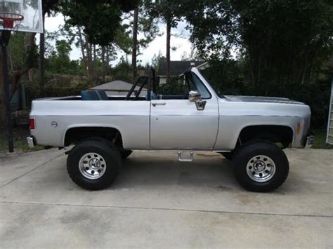 1974 Chevrolet Chevy K5 Blazer, Convertible, Full Removable Hard Top, No Reserve for sale ...