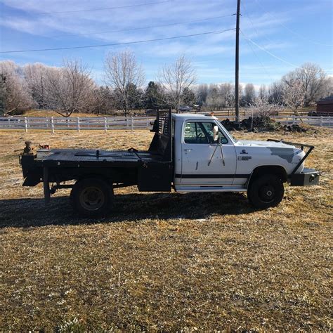 1990 Dodge Diesel Power Ram W350 Dually 4x4 Getrag 5 Speed Classic