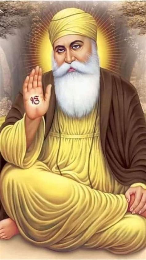 Pin By Raaz Kaur On Satnam Waheguru Ji Guru Nanak Photo Guru Nanak