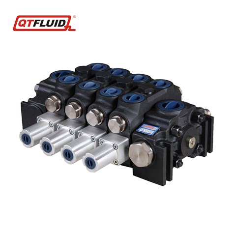 Four Way Directional Control Valve Hydraulic Cylinder Control Valve For Industrial Use China