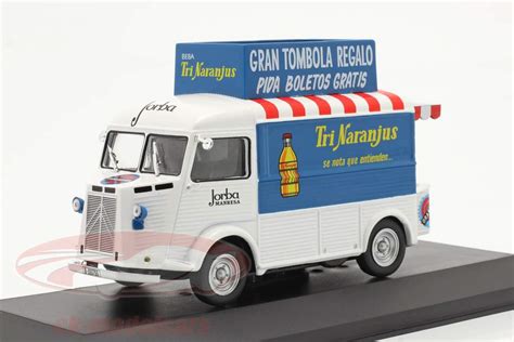 Altaya 1 43 Citroen Type H Van TriNaranjus Byggeår 1959 hvid blå