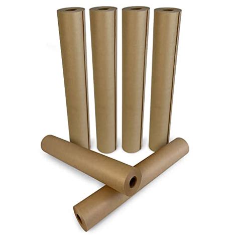 Idl Packaging X Feet Inches Brown Kraft Paper Roll