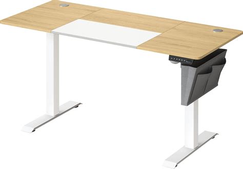 SONGMICS Bureau Assis Debout Électrique 60 x 140 x 72 120 cm Table