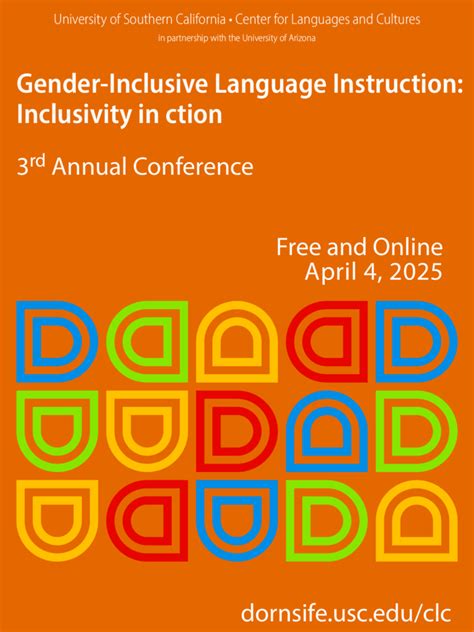 3rd Annual International Gender Inclusive Language Instruction