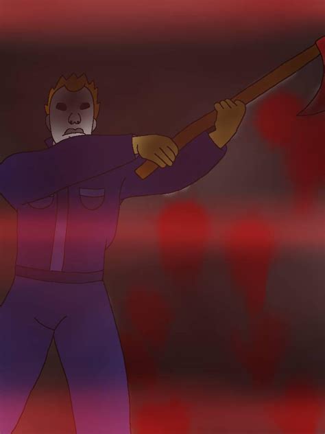 Michael myers kills you death screen by alan-the-animeartist on DeviantArt