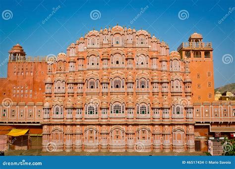 Hawa Mahal Palace Rajasthani Architecture, Jaipur Royalty-Free Stock ...