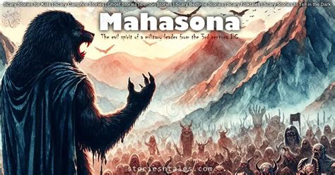 Mahasona, the Scariest Demon with a Bear-head