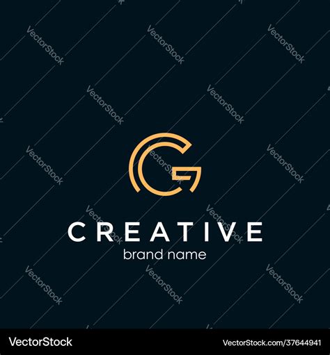 Letter G Logo Icon Royalty Free Vector Image VectorStock