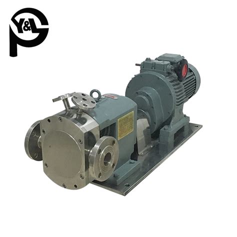 Satinless Steel Rotary Lobe Pump For High Viscosity Liquid Transfer