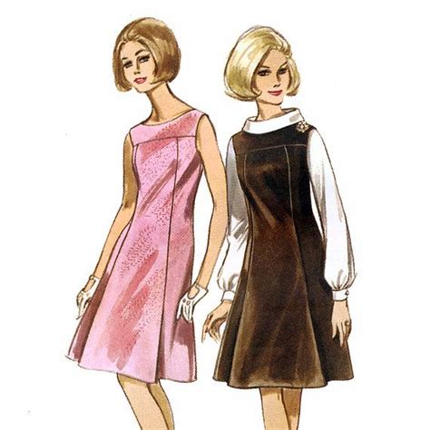 Butterick 4109 Vintage 60s Misses Jumper And Blouse Etsy Canada