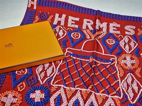 代購代標第一品牌樂淘letao2207003Hermes エルメスKELLY EN PERLES カレ 140 スカーフ ストール