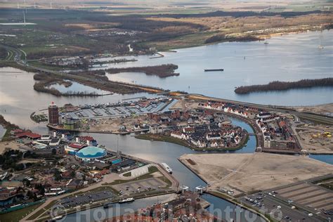 Hollandluchtfoto Harderwijk Luchtfoto Wijk Waterfront