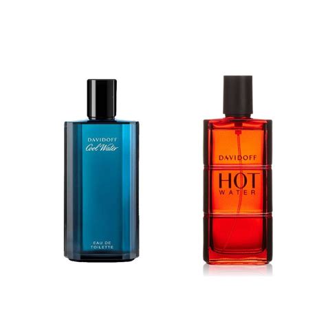 DAVIDOFF HOT WATER 110ml COOL WATER 125ML FOR MEN Xcite
