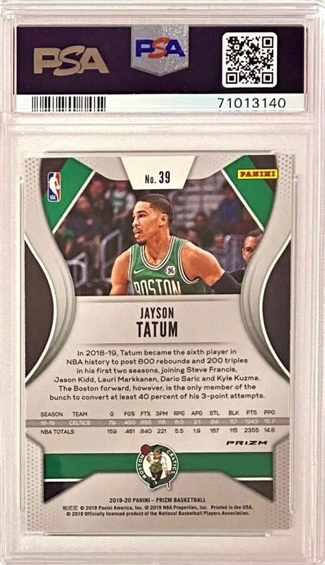 Jayson Tatum Panini Chronicles Revolution Draft Picks