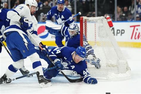 Game 1 of Toronto Maple Leafs vs. Lightning ends in a 7-3 loss ...