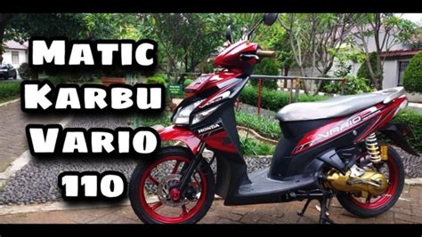 Konsumsi BBM Vario 110 Karbu Berapa Motopedia