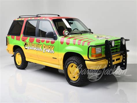 Jurassic Park Car Iconic Replica To Be Sold At Barrett Jackson