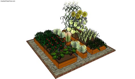 Free Vegetable Garden Plans | Free Garden Plans - How to build garden ...