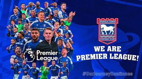 Ipswich Town FC WE ARE PREMIER LEAGUE