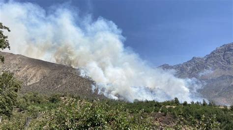 Incendio En San Jos De Maipo Genera La Evacuaci N De Personas Y