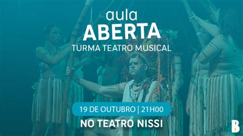 Aula Aberta De Teatro Musical Em S O Paulo Sympla