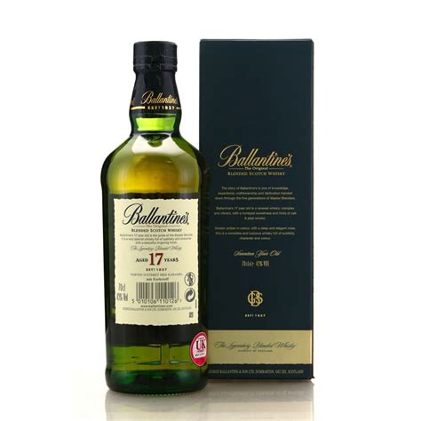 Ballantine's 17 Year Old Scotch Whisky | Whisky Auctioneer