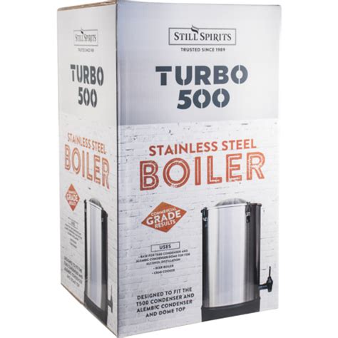 Still Spirits Turbo 500 Still Kit with T500 Copper Steel Reflux Conden ...