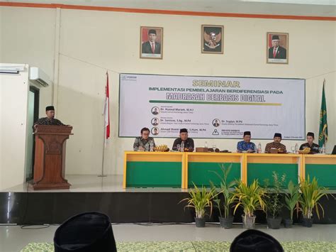 Guru Mtsn Malang Ikuti Seminar Implementasi Pembelajaran