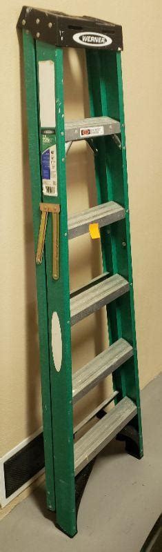 Werner Fiberglass Ladder Estatesales Org