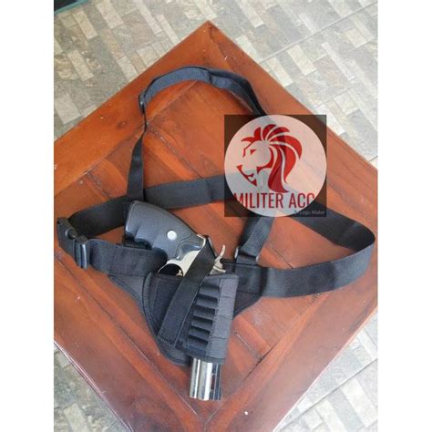 Jual Sarung Pistol Ketiak Holster 22 Pistol Case Airsoft Shopee