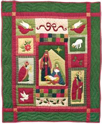 15 Artistic Nativity Scene Quilts | MyNativity.com - Christmas Spirit ...